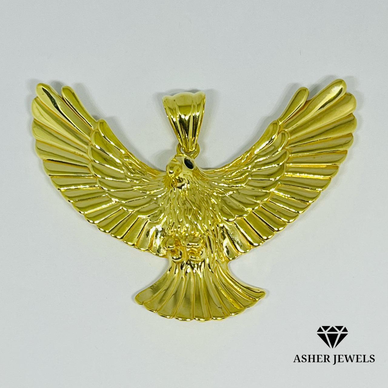 Electroform Eagle Pendant